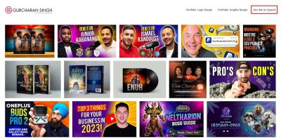 keep visitors engaged on portfolio website