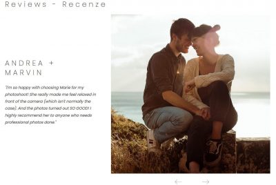 keep visitors engaged on portfolio website