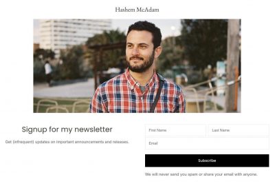 keep visitors engaged on portfolio website